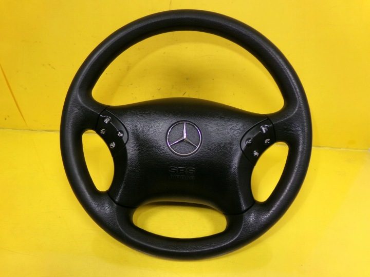 РУЛЬ С ПОДУШКОЙ МУЛЬТИФУНКЦИОНАЛЬНЫЙ MERCEDES-BENZ C W203 A2034600803 NR172, фото 1