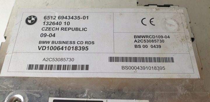 Автомагнитола BMW OE e46 mp3 CD 1-DIN, фото 2