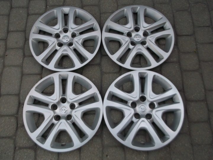 16'' ОРИГИНАЛЬНЫЕ КОЛПАКИ OPEL ASTRA K СТРУКТУРНЫЕ, фото 1