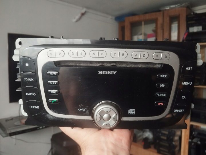 МАГНИТОЛА CD FORD SONY FOCUS MK2 C-MAX 7M5T-18C939-JD, фото 8