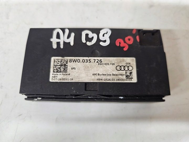 Przyłącze порт USB Audi OE 8W0035726, фото 6