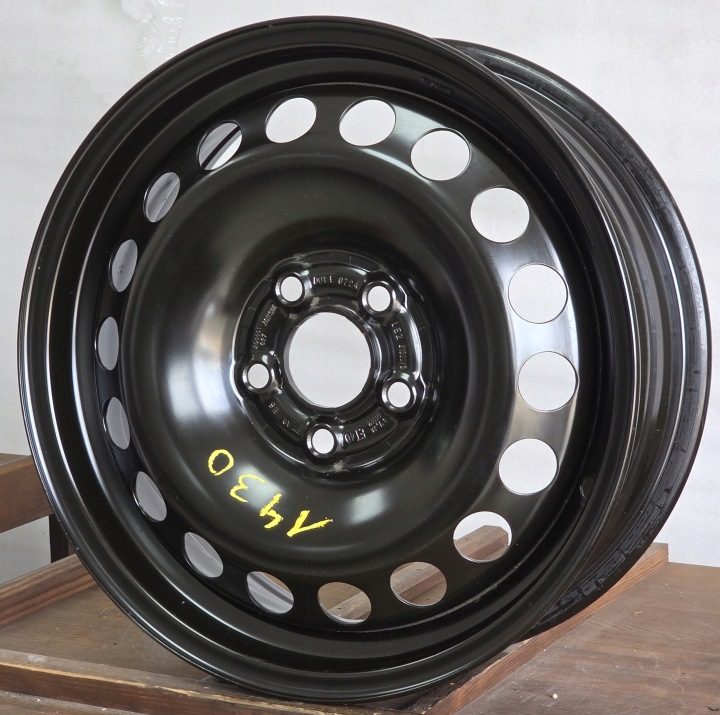 Штампованный диск Volkswagen OE 2Q0601027AG/AH 5.5" x 15" 5x100 ET 40, фото 1