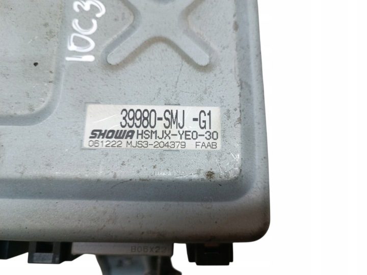Honda OE 39980-SMJ-G1 блок управления ЭУР, фото 4