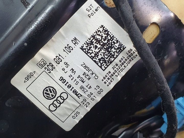 СИДЕНЬЕ ПЕРЕДНЕЕ ПРАВОЕ ПАССАЖИРА VW PASSAT B7 CC ЕВРОПА, фото 9