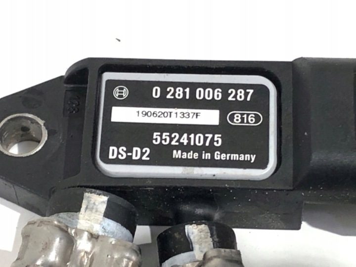 ДАТЧИК ДАВЛЕНИЯ ВЫХЛОПНЫХ ГАЗОВ DPF FIAT DOBLO II 0281007017 1.6 100 л.с., фото 4