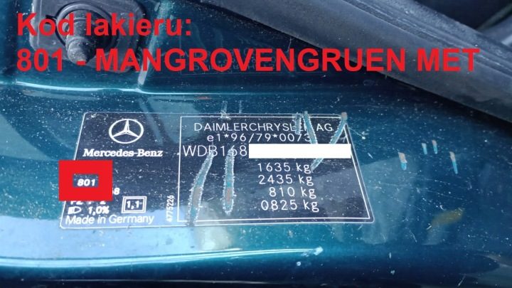 Mercedes-Benz OE A0005843117 лючок горловины бензобака, фото 8
