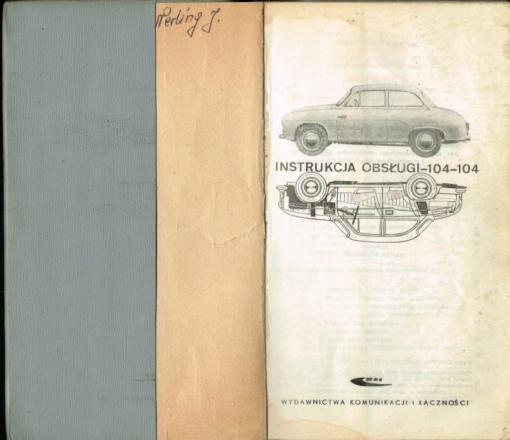 FSO Сирена 104 - Инструкция по эксплуатации [wyd. 2; 1966] DB-, фото 2
