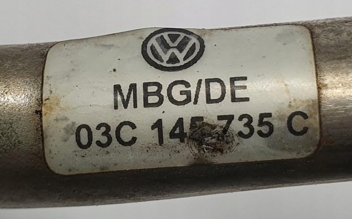 Шланги VW GOLF VI (5K1) 03C145735C 1.4L бензин 2012, фото 3