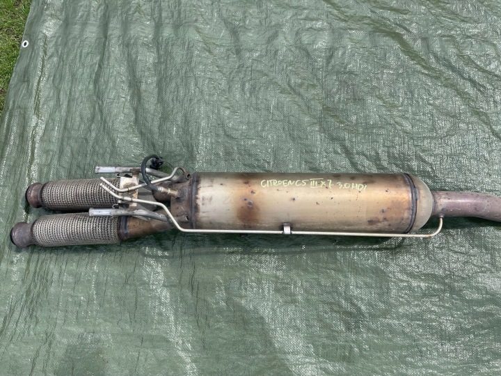 Катализатор DPF FAP глушитель выхлоп Citroen C5 3.0 HDI PSA K-571, фото 2