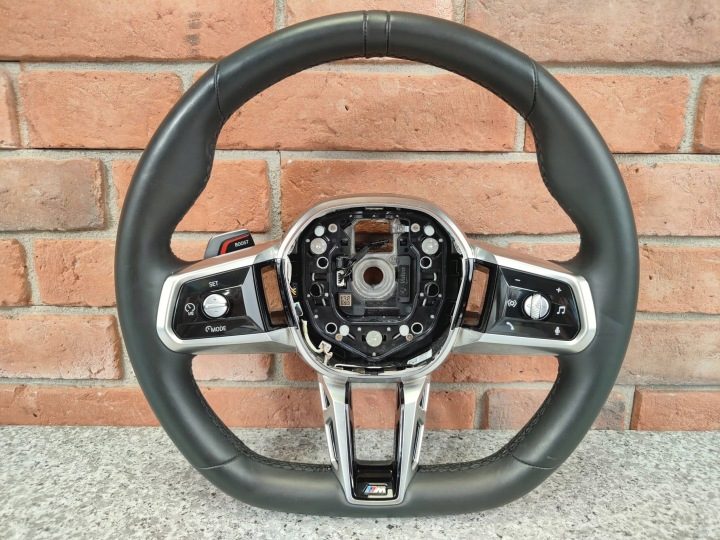 BMW G60 i5 G70 i7 РУЛЬ M ПАКЕТ ŁOPATKA С ПОДОГРЕВОМ АССИСТЕНТ, фото 1