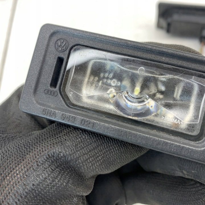 Фонари подсветки номера номерного LED 2 шт. + проводка VW GOLF VII 5G РЕСТАЙЛИНГ 19 г., фото 7