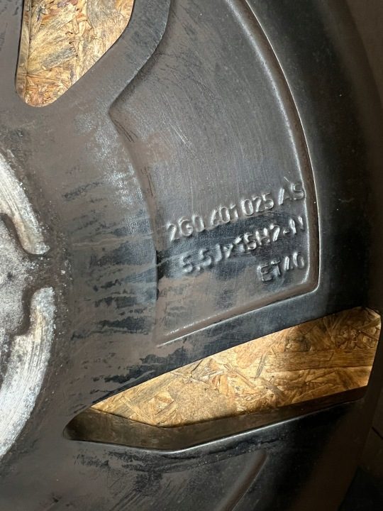 Литой диск Volkswagen OE 2G0601025AS 5.5" x 15" 5x100 ET 40, фото 8