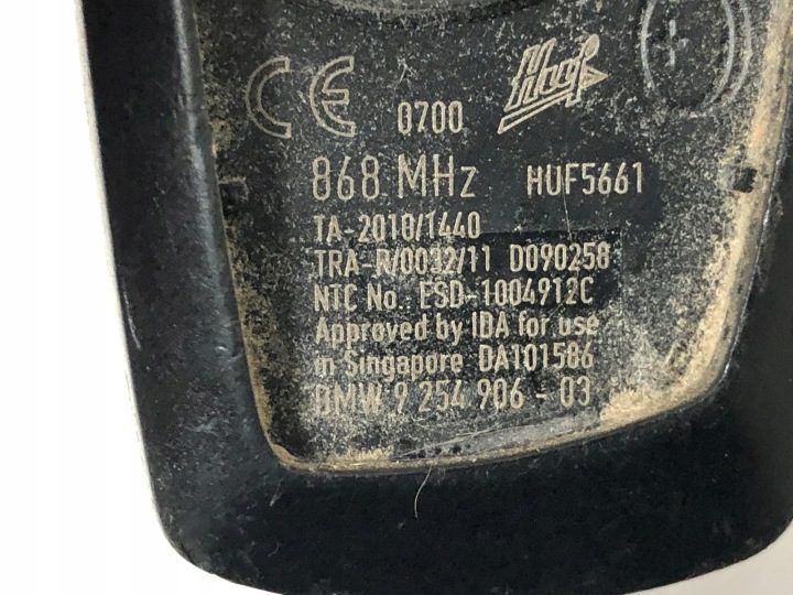 Ключ зажигания (поврежденный) BMW 3 F30 66129254906 2012-2017, фото 6
