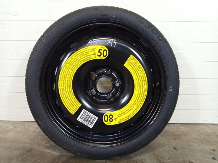 ДОКАТКА ЗАПАСНАЯ AUDI A4 B9 A5 F5 R19 5X112 19" ET22 8W0601027B, фото 1