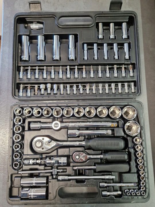 PROLINE КОМПЛЕКТ 94el. ТОРЦЕВЫЕ ГОЛОВКИ и НАКОНЕЧНИКА 1/2” 1/4” TORX БИТЫ, фото 1