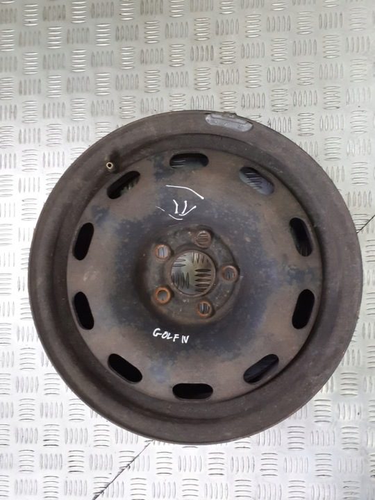 4× Штампованный диск VW 6.0" x 15" 5x100, фото 2