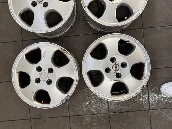 4× Литой диск Opel OE 6.0" x 15" 4x100 ET 43, фото 3