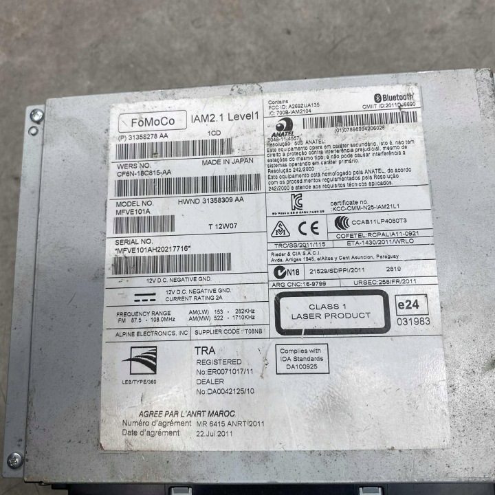 CE150 Volvo S60 II Магнитола 31358278, фото 2