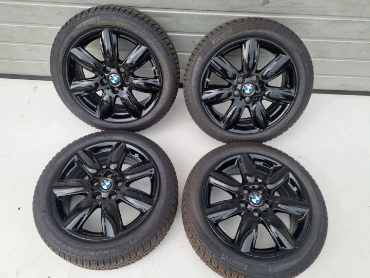 BMW 1 F40 2 F44 F45 F46 5X112 195/55R17 PIRELLI 24ROK 17'' 7.0 ET47 ЗИМА 4X, фото 1