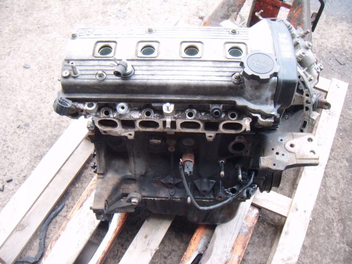Toyota Corolla E11 97- 1.3 бензин двигатель без навесного 4EFE, фото 5