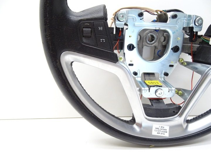 РУЛЬ КОЖА МУЛЬТИФУНКЦИОНАЛЬНАЯ OPEL ANTARA РЕСТАЙЛИНГ, фото 5