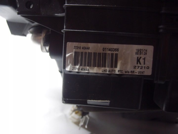 ОТОПИТЕЛЬ В СБОРЕ ЕВРОПА ВЕНТИЛЯТОР NISSAN QASHQAI J11 27210-4EA4A, фото 7