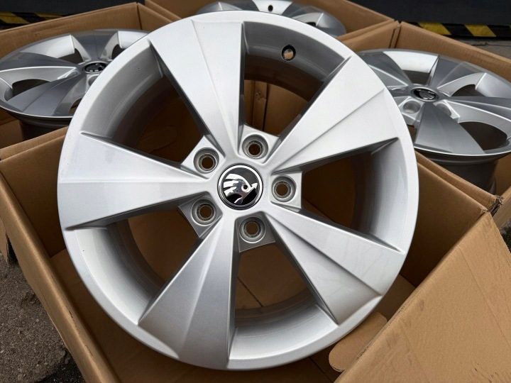 4× Литой диск Skoda OE 6.5" x 16" 5x112 ET 46, фото 1