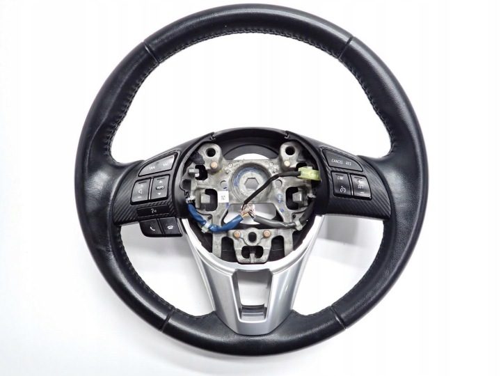 РУЛЬ МУЛЬТИФУНКЦИОНАЛЬНЫЙ КОЖА MAZDA3 IV BP 24 г., фото 1