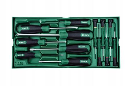 SATA подрамник инструментальный зеленый 7 ящиков 299 шт. + оснащение ST95126G_299, фото 5