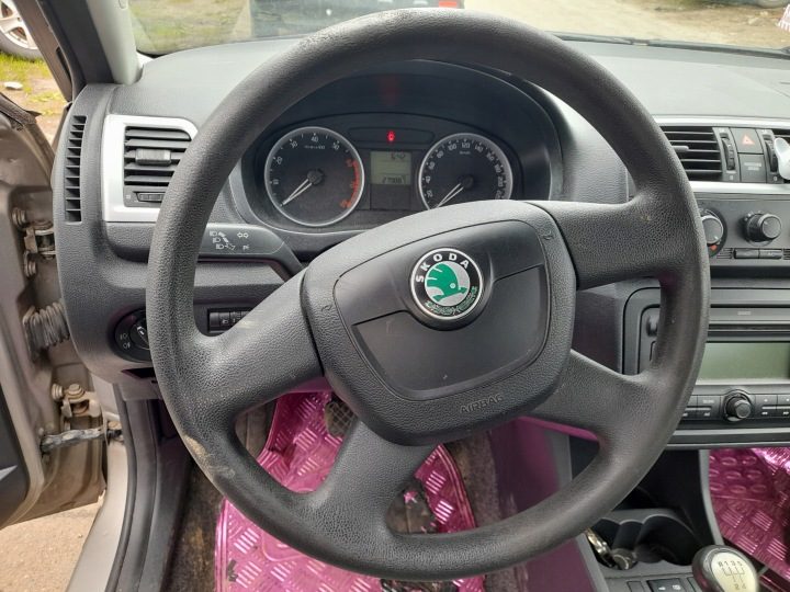 SKODA FABIA II РУЛЬ AIRBAG ВОДИТЕЛЯ, фото 2