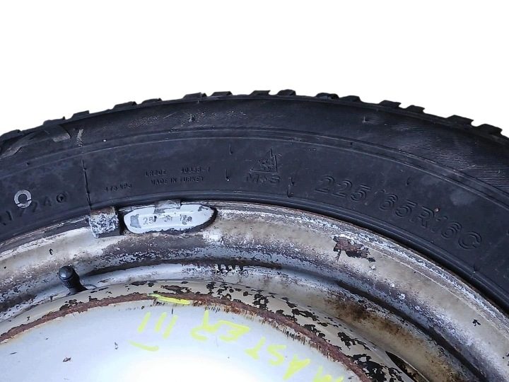 КОЛЕСА ДИСКИ ШИНЫ 225/65/R16C DOT 1224 MASTER III MOVANO B, фото 4