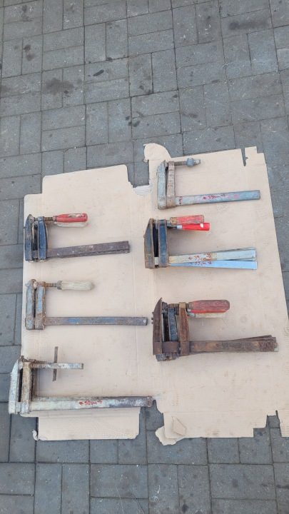 СТРУБЦИНА ŚCISKI СТОЛЯРНАЯ STOLARSKIE 200X50 колодки с żeliwa ciągliwego, фото 11