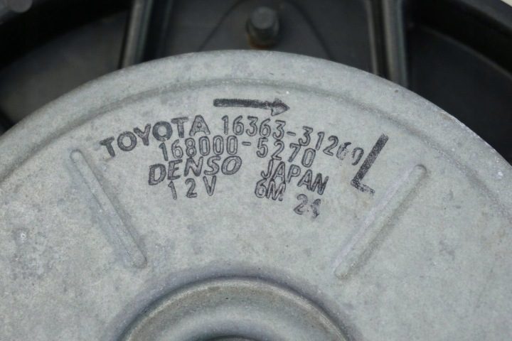 ВЕНТИЛЯТОР РАДИАТОРА LEXUS RX 450H 16363-31260 89257-26020, фото 9
