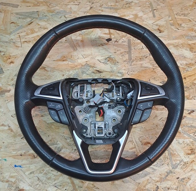 Ford S-MAX MK2 Mondeo MK5 рестайлинг руль кожа мультифункциональная ST-Line новая, фото 1
