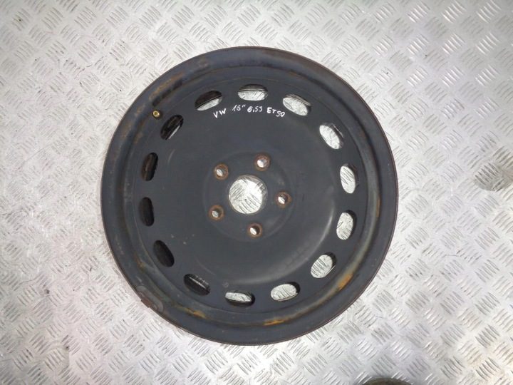 Штампованный диск Volkswagen 6.5" x 16" 5x112 ET 50, фото 1
