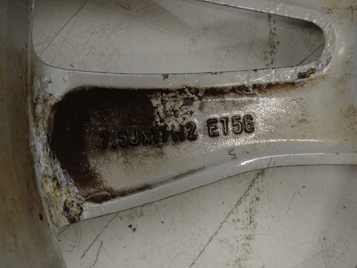 4× Литой диск Audi OE 8P0601025CC 7.5" x 17" 5x112, фото 11