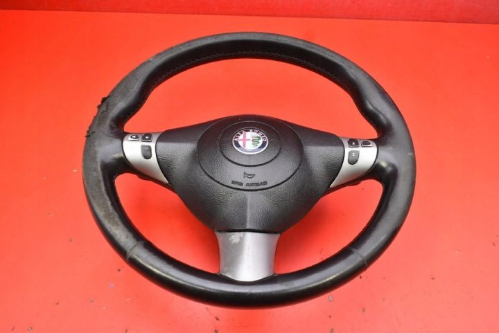 РУЛЬ КОЖАНЫЙ МУЛЬТИФУНКЦИОНАЛЬНЫЙ 735289920 ALFA ROMEO GT 03-10, фото 1