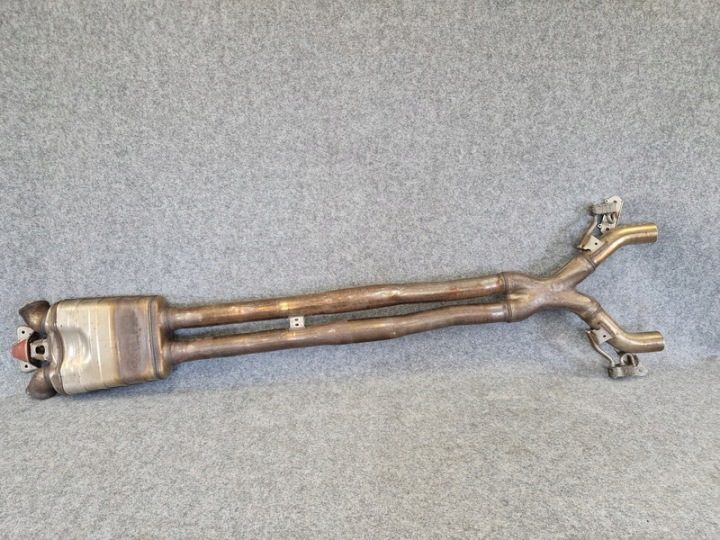 Porsche Panamera 971 971253211A глушитель средний OE, фото 2