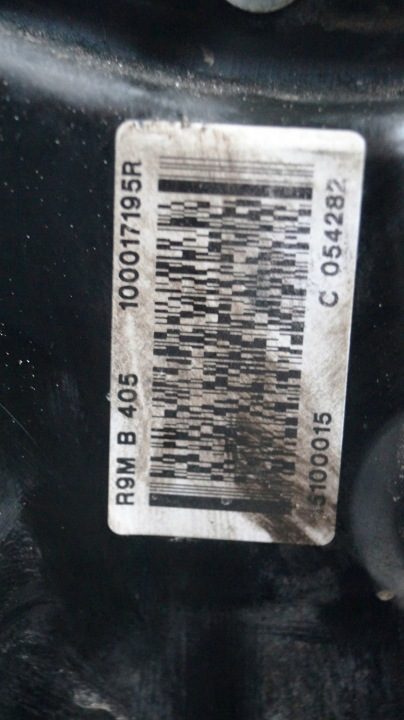Двигатель R9MB405 Nissan Qashqai I J10 06-13 1.6 DCI 131 л.с. R9M, фото 7