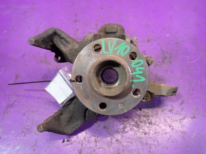 VW GOLF IV 97-06 1,6 ПОВОРОТНЫЙ КУЛАК ПЕРЕДНИЙ ЛЕВЫЙ СТУПИЦА под ABS, фото 6