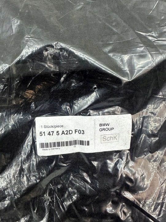 Коврик велюровый водителя BMW 1 F20 F21 / 2 F22 OE 51477294073, фото 2