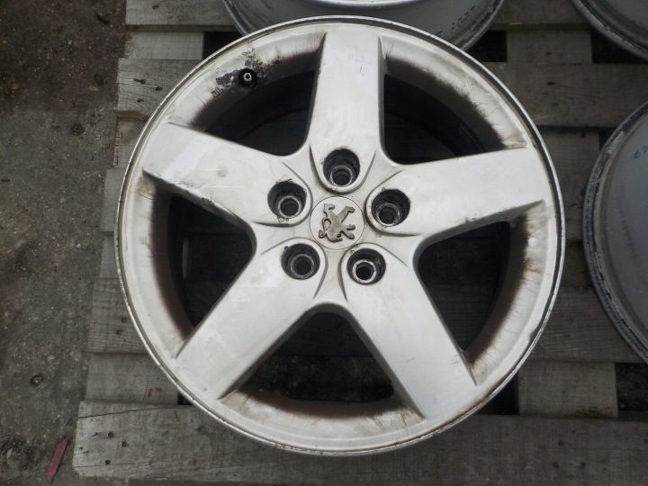 4× Литой диск PEUGEOT 6.5" x 16" 5x108 ET 44, фото 6