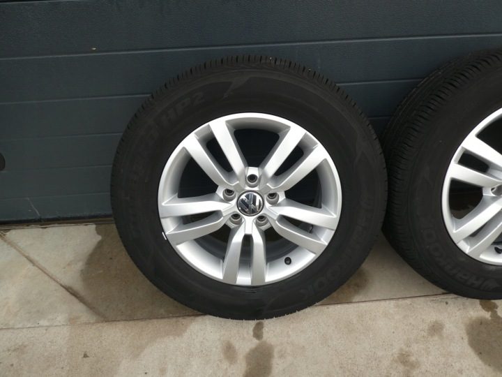 4X КОЛЕСА ДИСКИ ШИНЫ VW TIGUAN 5N0601025R 2013/2020R, фото 4