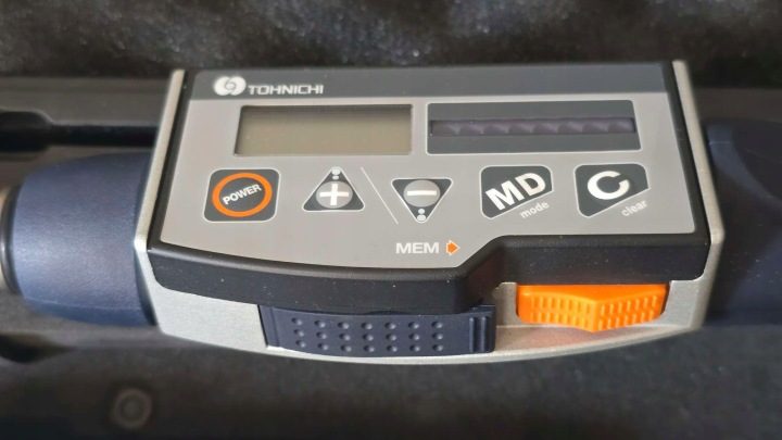 Цифровой ключ динамометрический Tohnichi Модель CEM20N3X10D-G, фото 6