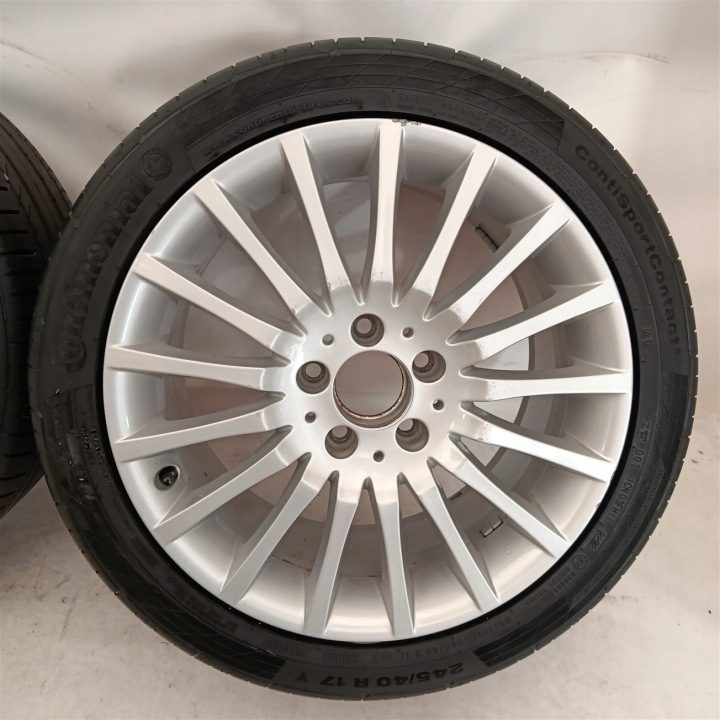 Колеса диски алюминиевые лето Mercedes C 204 17 дюймов 8.5J / 7.5J 225/45/17 245/40/17, фото 5