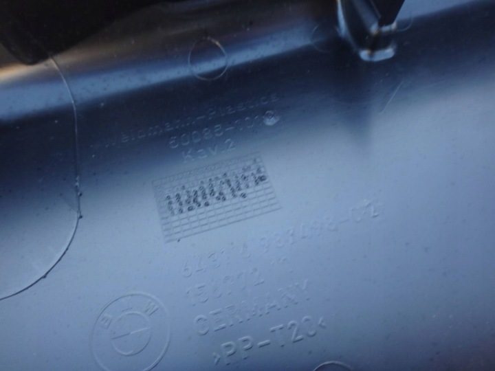 Защита салонного фильтра жабо BMW E82 E87 E90 E91 E92 X1 E84 6987498, фото 5