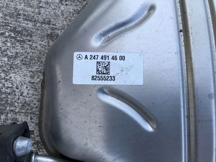 MERCEDES GLA H247 1.3 2024 РЕСТАЙЛИНГ ЗАДНИЙ ГЛУШИТЕЛЬ ВЫХЛОПНАЯ ТРУБА A2474914600, фото 8