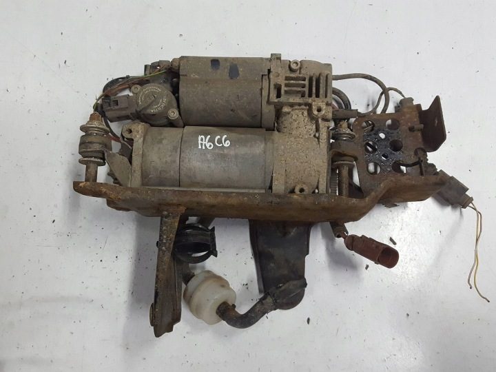 Audi A6 C6 4F рестайлинг 08-11r Allroad компрессор пневмоподвески, фото 1