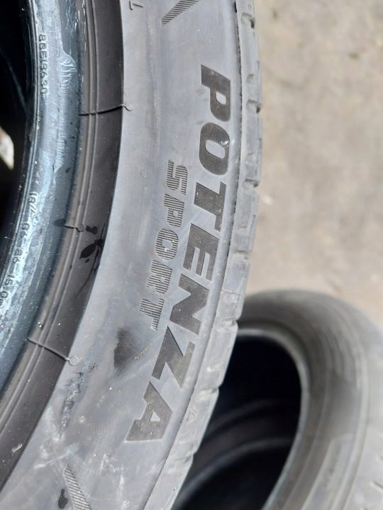 Шина летняя Bridgestone Potenza Sport 245/45R18 100 Y защита диска, усилитель (XL), фото 10
