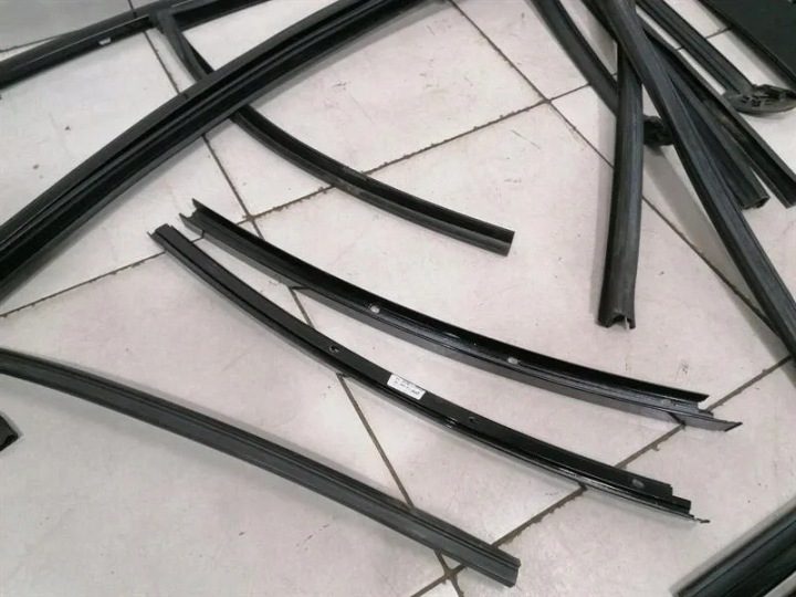 Молдинги кузова BMW 5 F90 G30 M5 7390121 черные глянец Shadow Line, фото 4